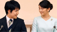 Princess Mako wit im commoner husband Kei Komuro