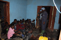 Some illegal miners arrested in the Eastern Region by Operation Vanguard Personnel