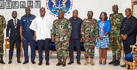 Samuel Jinapor revealed the Green Ghana Project during a visit to the Chief of Defence Staff