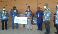 The donation was made to MOH and its allied institutions