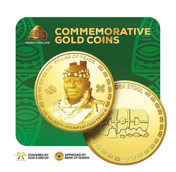 The commemorative gold coin