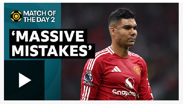 Match of the Day 2: How Man Utd paid for 'massive mistakes' against Liverpool