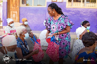 Ursula and the elderly in her constituency