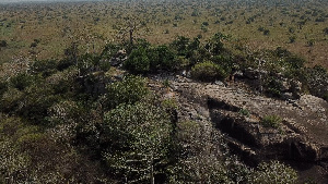 The Mogo Hills can be found inside the Shai Hills Resource Reserve