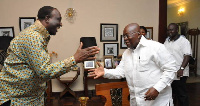 Alan Kyeremanten and Nana Addo Dankwa Akufo-Addo