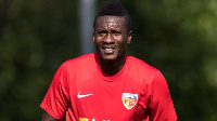 Black Stars striker , Asamoah Gyan