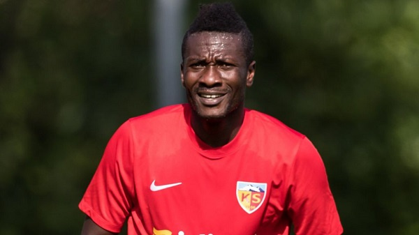 Ghanaian football legend Asamoah Gyan