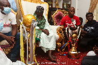 Accra Hearts of Oak visits Chief Imam, Sheikh Osmanu Nuhu Sharubutu