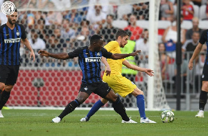 Kwadwo Asamoah assisted in Inter Milan's victory