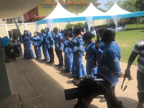 New executives of TUMASGHA taking the oath of office