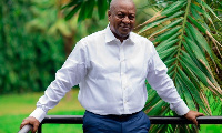 Former president, John Dramani Mahama