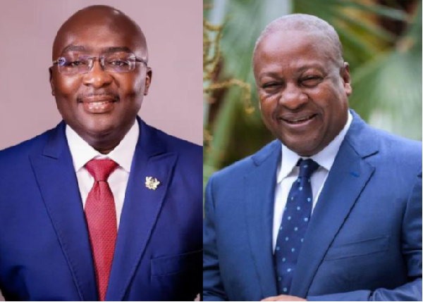 Bawumia and Mahama