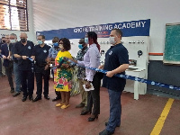 Inaugration of GIVE training facility in Accra.