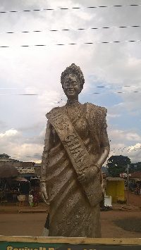 Monica Amekoafia Miss Ghana 1957