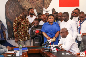 Former energy minister and flagbearer of the NPP, Boakye Agyarko