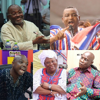 Leading members of the New Patriotic Party