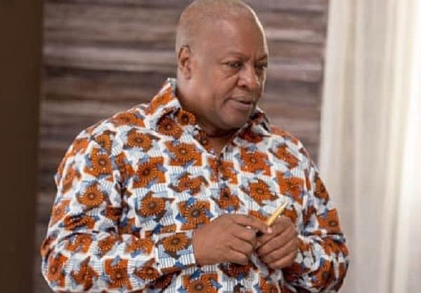 Flagbearer for the National Democratic Congress, John Mahama