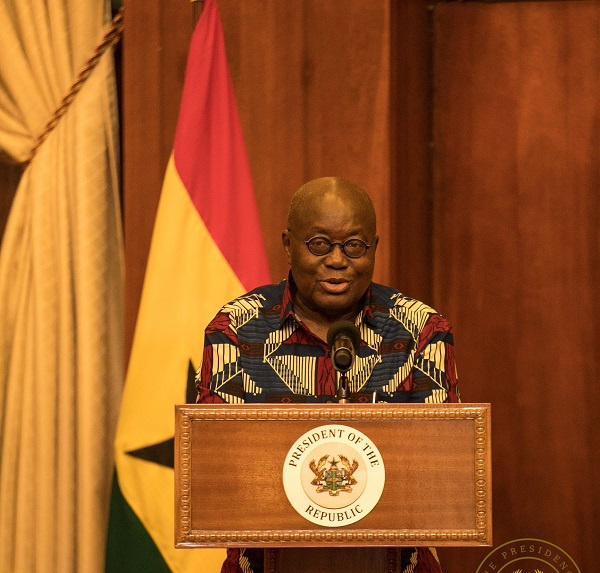 President of Ghana , Nana Akufo-Addo