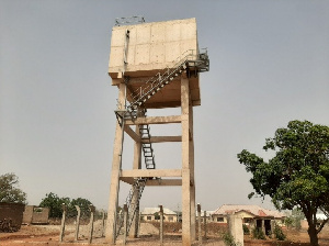 Photo Of One Of The Overhead Tanks For Water Supply