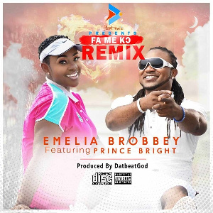 The remix is Emelia Brobbey's third song in eight months