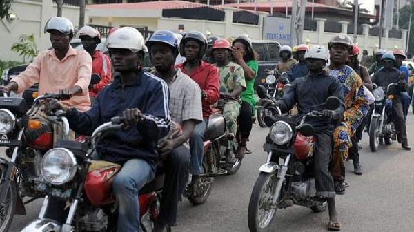 Motorbike riders