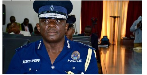 Newly appointed IGP, David Asante-Apeatu