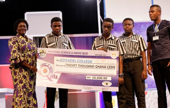 Adisadel College came in 3rd at the National Maths and Science Quiz