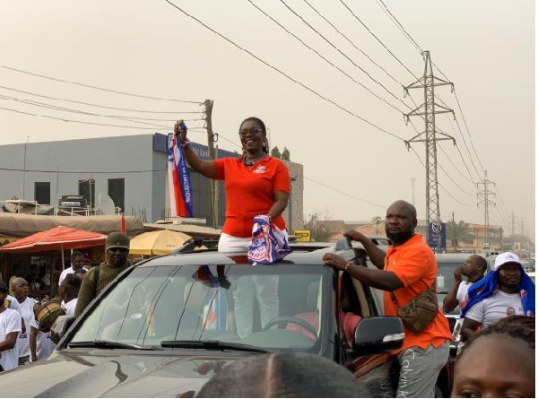 MP for Ablekuma West, Ursula Owusu-Ekuful