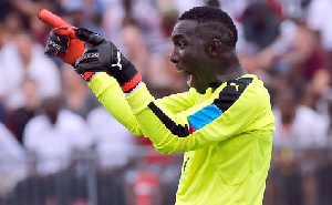 Maritzburg goalie Richard Ofori