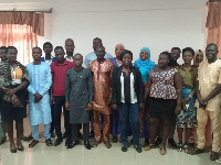 Group photo of participants at the workshop