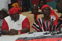 Koku Anyidoho (left) with his former boss Asiedu Nketia