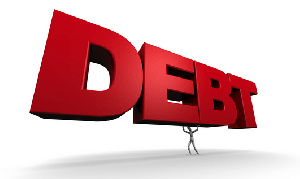 Ghana's public debt up by 20%