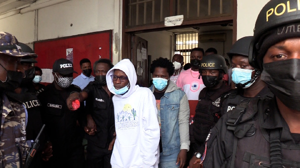 Shatta Wale was in court on October 21, 2021