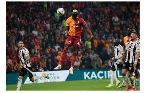 The Super Eagles striker netted the decisive goal for Galatasaray