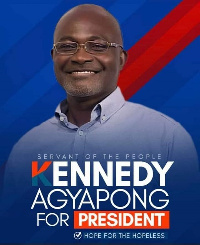 Kennedy Agyapong's poster