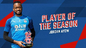 Jordan Ayew pulled 37% votes from fans