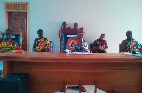 Nana Asiedu Agyeman III, acting paramount chief of the Kwahu