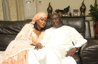 Vice President Dr Mahamudu Bawumia with Samira Bawumia