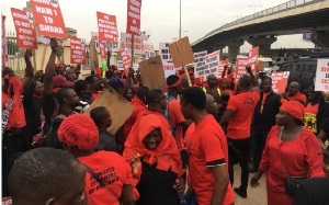 Some demonstrators during 'kum yen preko' demonstration