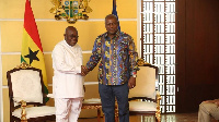 President Akufo-Addo and NDC flagbearer John Mahama