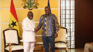 President Akufo-Addo and NDC flagbearer John Mahama