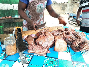 Pork prices are up in the Navrongo