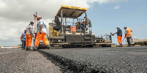 Asphalt overlay works ongoing on a road | File photo