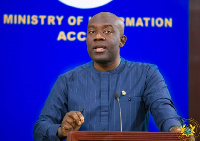 Information Minister, Kojo Oppong Nkrumah