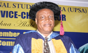 Former Vice Chancellor of the University for Professional Studies (UPSA), Professor Joshua Alabi