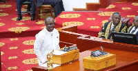 Minister of Finance Ken Ofori-Atta presented the 2020 mid-year budget review in Parliament [Photo: K