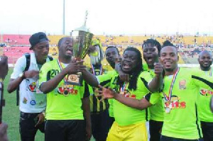 Celebrating triumph over Black Stars