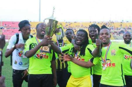 Celebrating triumph over Black Stars