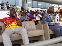 Sports Minister Nii Lante Vanderpuye and GFA Chief Kwesi Nyantakyi