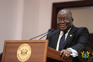 The Ghanaian leader, Nana Akufo-Addo